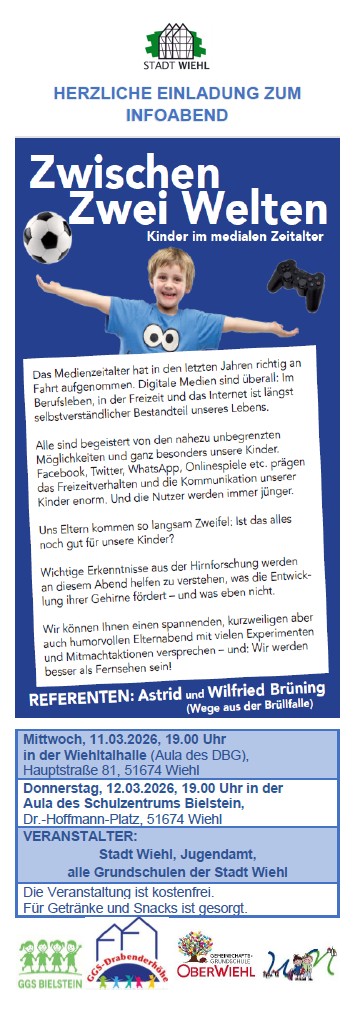 Flyer Zwischen zwei Weltern 